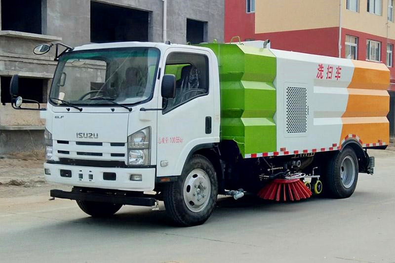 五十鈴700P洗掃車|五十鈴5噸多功能洗掃車參數配置 五十鈴700P洗掃車|五十鈴5噸多功能洗掃車參數配置