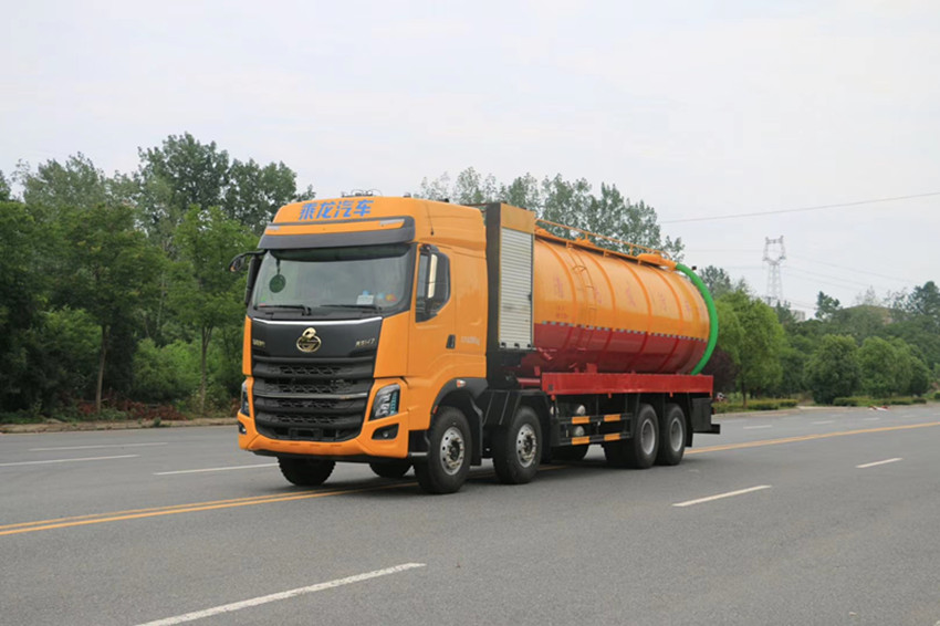 東風天龍后雙橋吸污車廠家直銷-東風吸污車價格報價-湖北程力 東風天龍后雙橋吸污車廠家直銷-東風吸污車價格報價-湖北程力