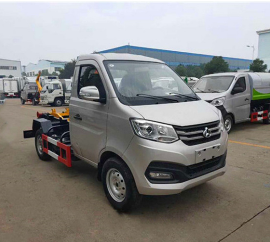 國六長安鉤臂垃圾車(3方)-垃圾車生產廠家-湖北程力 國六長安鉤臂垃圾車(3方)-垃圾車生產廠家-湖北程力